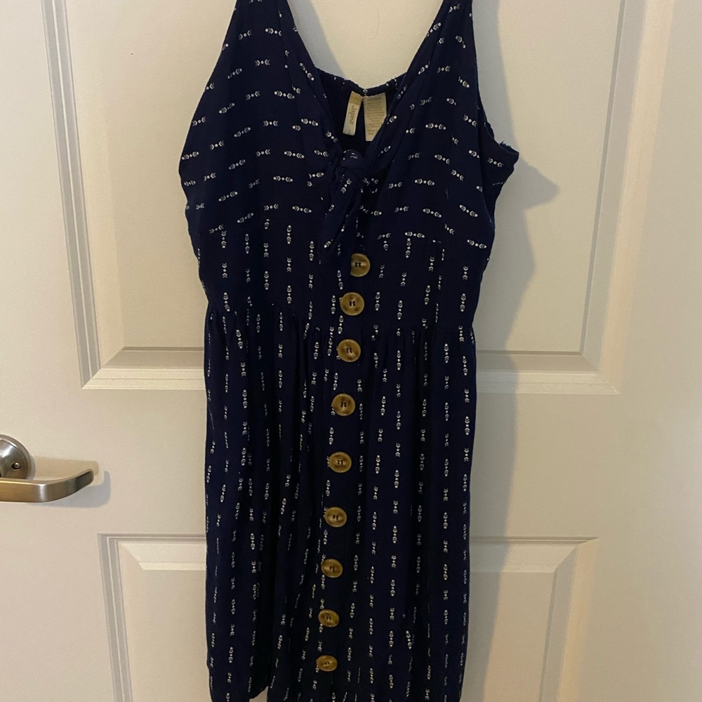 Dark blue sundress